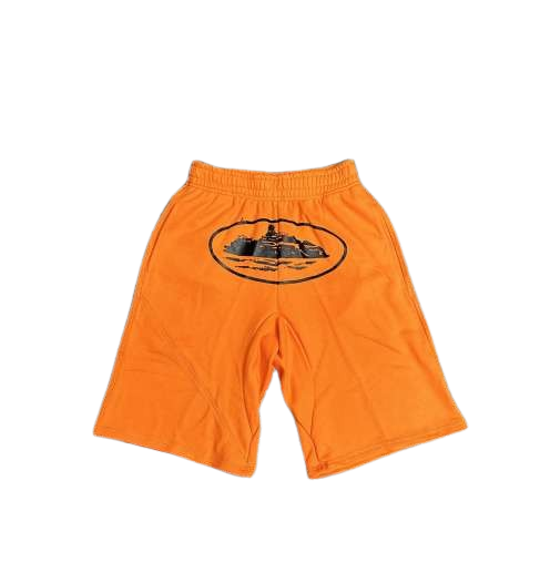 Corteiz OG Shorts Black/Orange